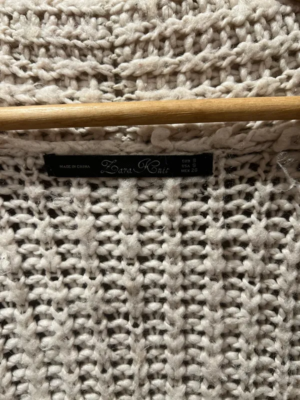 Knit Open Cardigan - Image 5