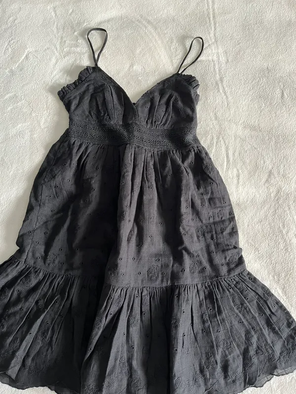 Urban Outfitters Black Floral Mini Dress - Image 2