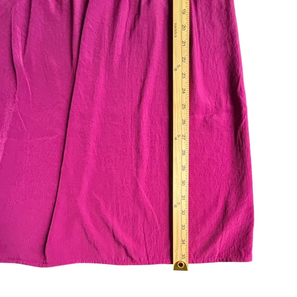 Mossimo‎ Womens Magenta Draped Cowl Neck Cold Shoulder Sleeveless Party Dress S - Image 8