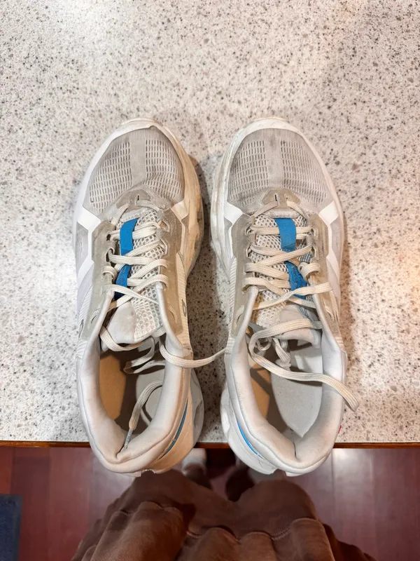 White On Cloud Sneakers - Image 2