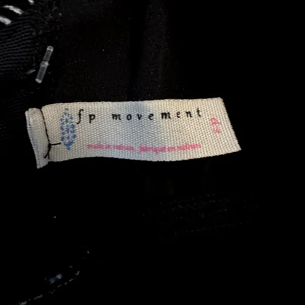 Free People Movement Freestyle Sports Bra Adjustable Strap Floral Black Combo S - Image 4