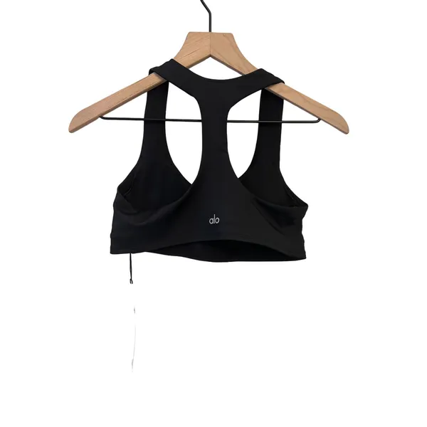 ALO YOGA Airlift Advantage Racerback Bra BLACK M NWT - Image 9