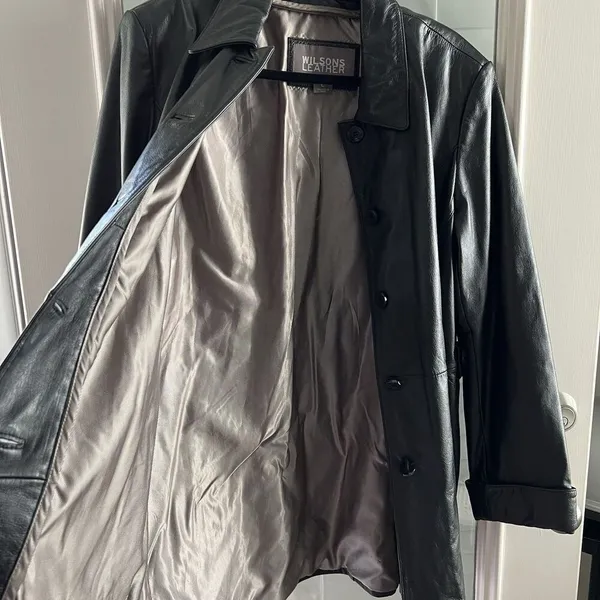 Wilson’s‎ Women’s Leather Jacket Large Black - Image 4