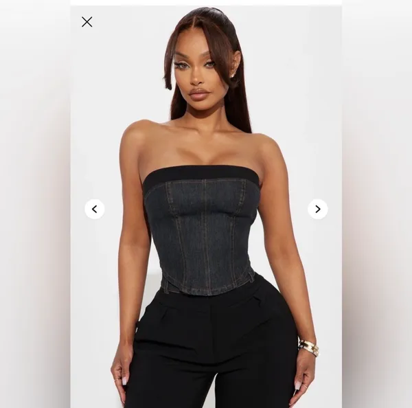 Pants two piece set Black - Image 2