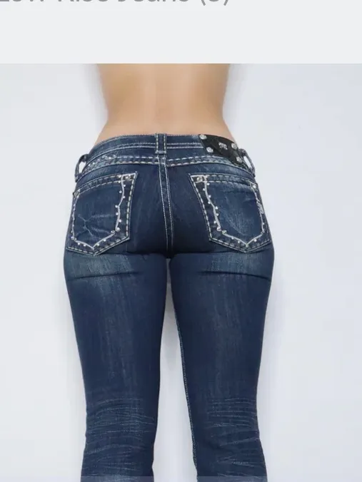 Miss Me jeans Y2k low rise boot cut NWT RARE size 31 - Image 4