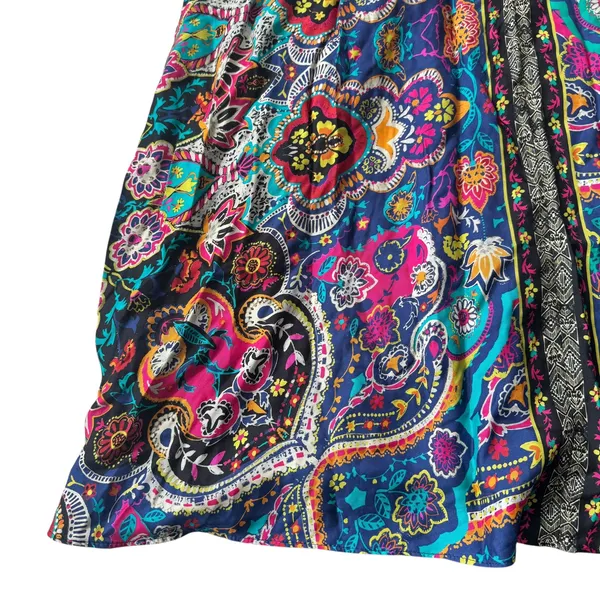 Johnny Was Multicolor Paisley Maxi Dress - Image 8