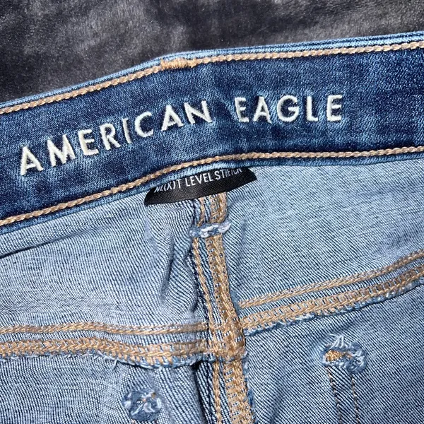 American Eagle Super High Rise Jegging Size 6 Short Next Level Stretch - Image 8