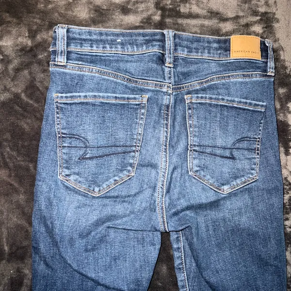 American Eagle Super High Rise Jegging Size 6 Short Next Level Stretch - Image 5