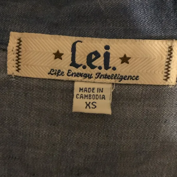 Lei lightweight denim dress size XS - Image 5