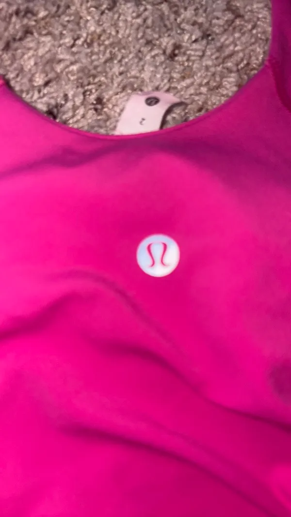 Lululemon Sonic Pink Align Tank - Image 2