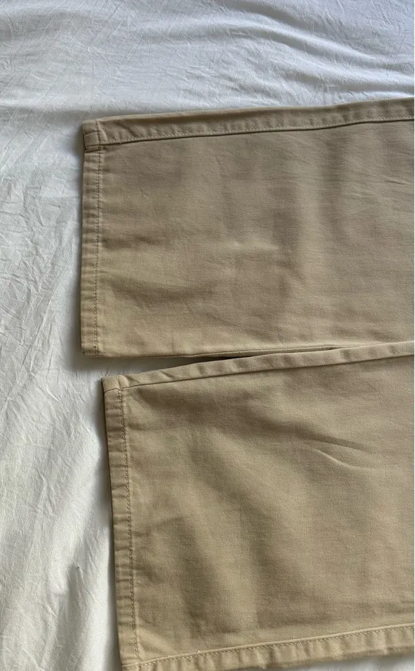 ZARA Cargo Pants Cream - Image 5