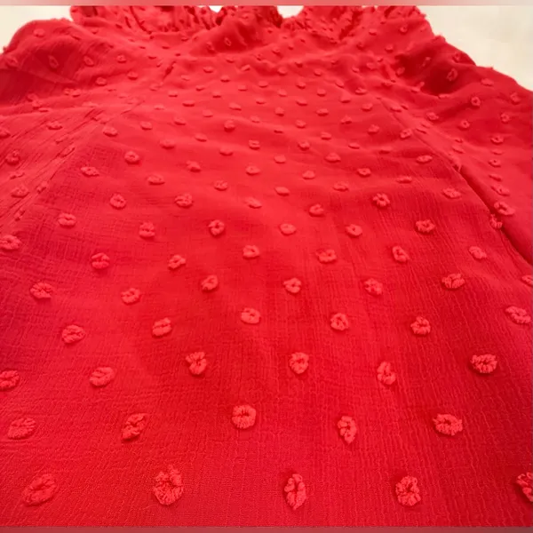Hello Molly Vibrant Red Dress - Image 2