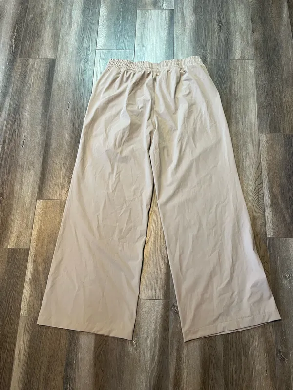 Abercrombie Athletics YPB Tan Wide Leg Pants - Image 2