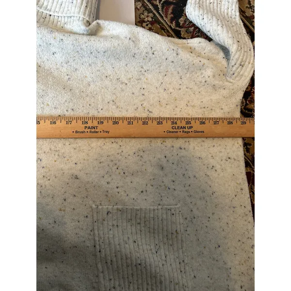 LOFT Speckled‎ Cozy Turtleneck Sweater Women's Size S Oversized - Image 7