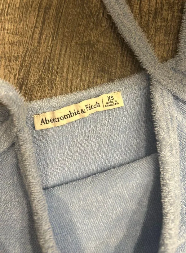 Abercrombie Blue Terrycloth Dress - Image 2
