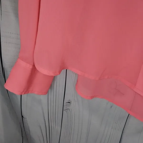 American Eagle Outfitters Button Down Layering Office Festival Sheer Blouse - Image 5