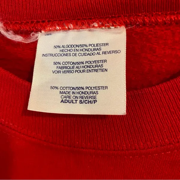 Wild Wood New Jersey Red Crew Neck - Image 3