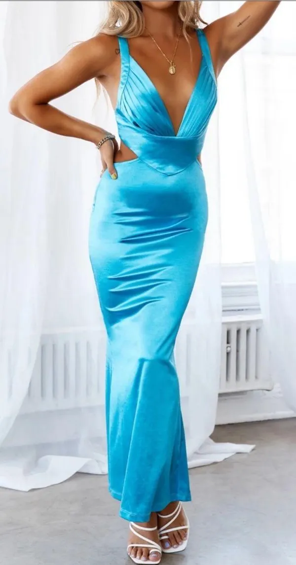 Hello Molly Dress Formal Blue - Image 2