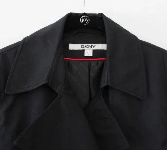 DKNY Abby Double Breasted Trench Coat - Image 8