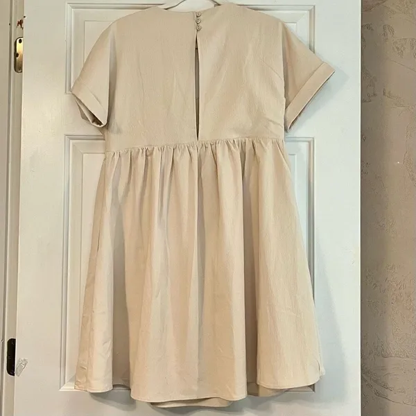 NWT Pink Martini Daisy Beige Mini Dress XS - Image 2