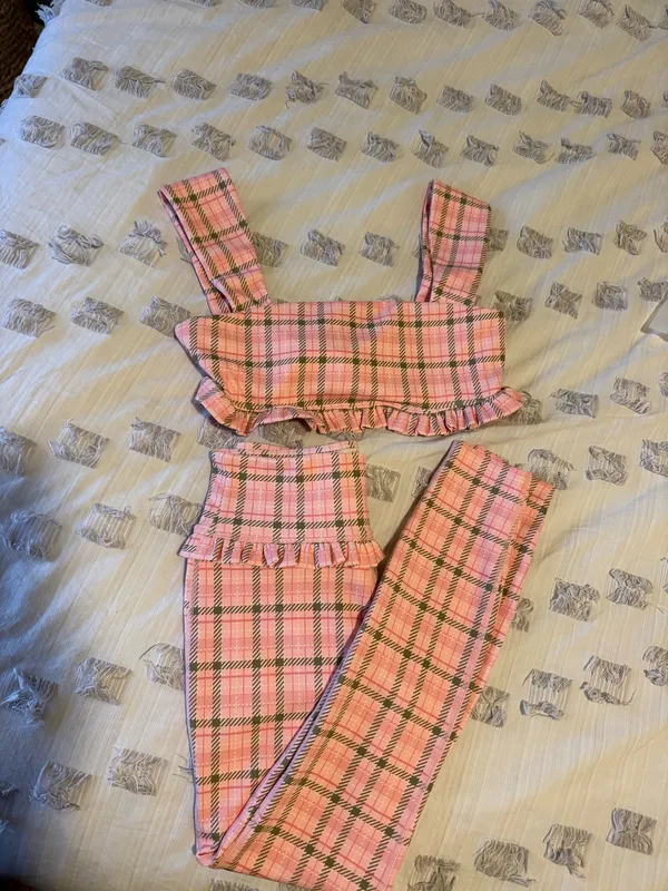 Ave & Liv Workout Set Pink - Image 5