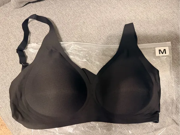 & Other Stories Black seamless bra - Image 2