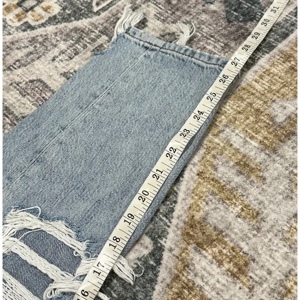 American Eagle Ripped Distressed Mom Jeans - Image 6