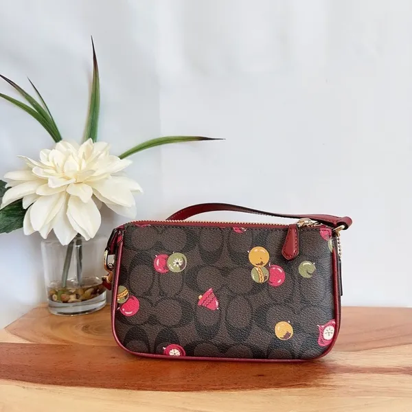Coach Nolita 19 In Signature Canvas wristlet With‎ Ornament Print - Image 3
