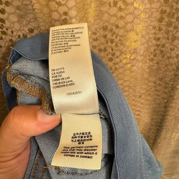 Free People We The Free Penny Pull-On Flare Jeans Light Wash Size 31 - Image 4