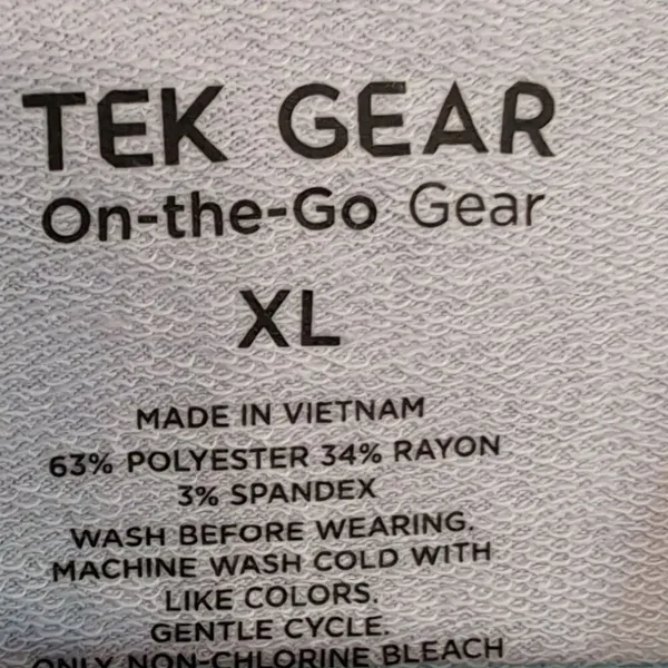 Tek Gear Women's XL Purple Lightweight Hoodie Cowl Neck Activewear - Image 3