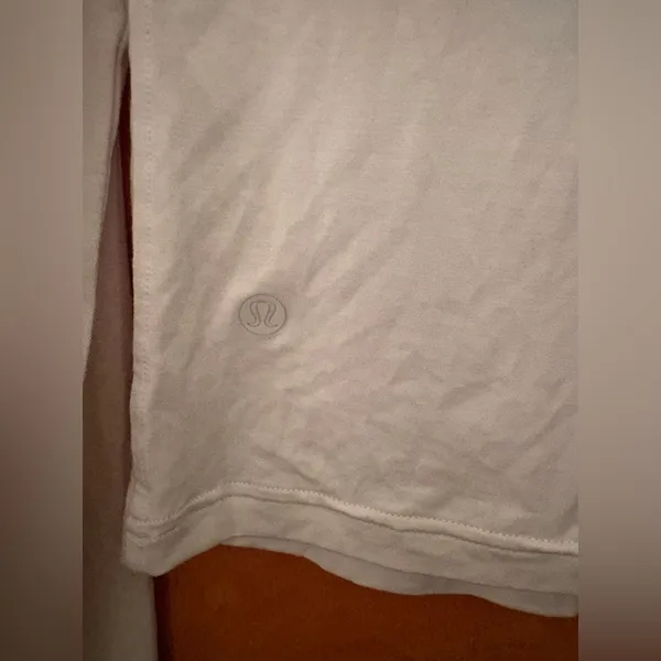 lululemon athletica Cream Long Sleeve Top - Image 6