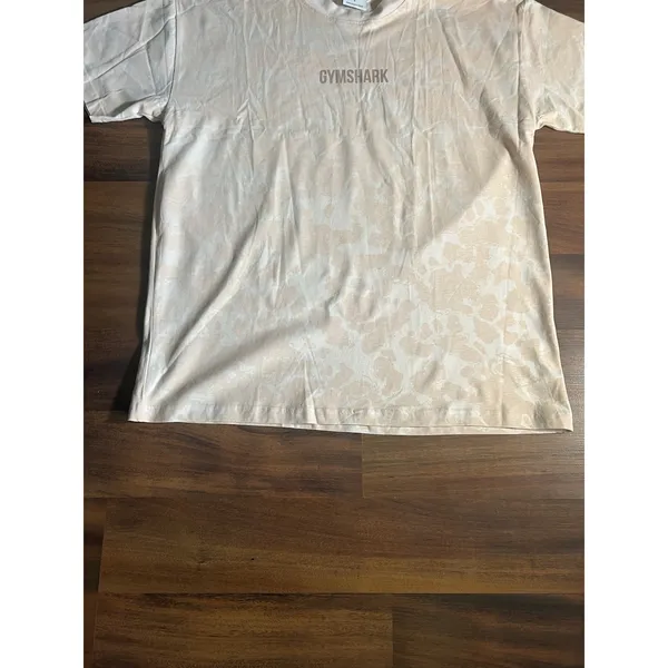 Gymshark T-Shirt Pink Salt Tie Dye Camo Women's Size Small Gym Workout Active - Image 6