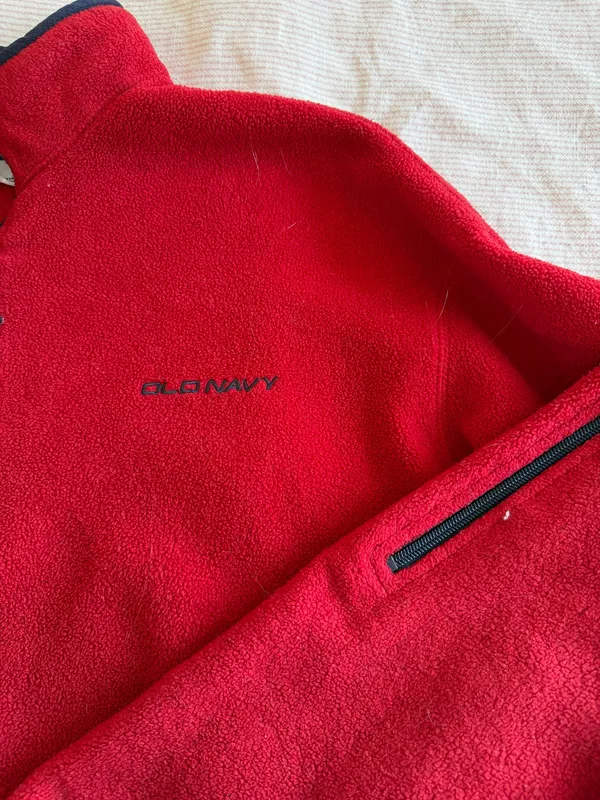 Vintage Fleece Quarter-Zip Old Navy - Image 3