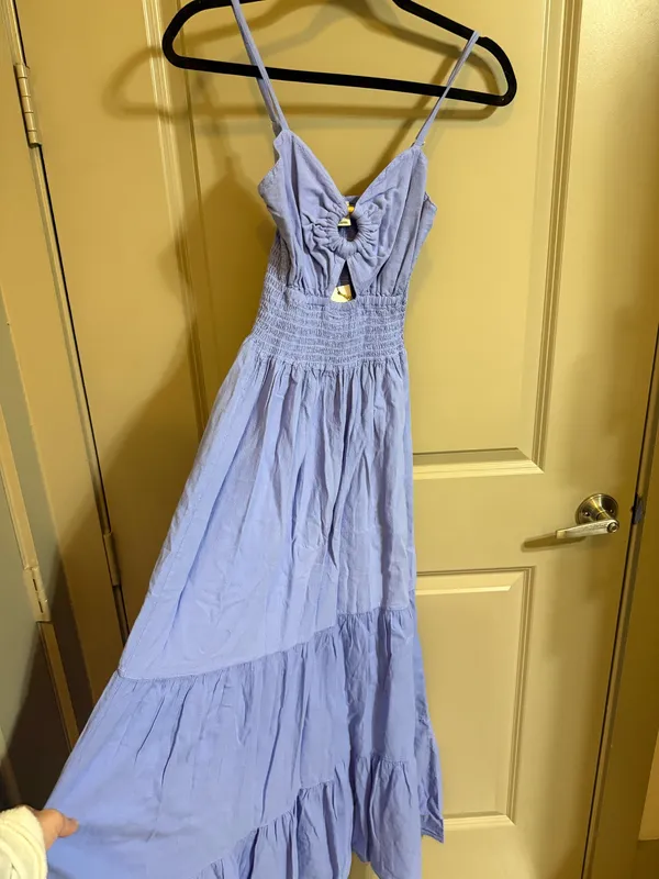 Blanco by Nature Dress Blue Size L - Image 2