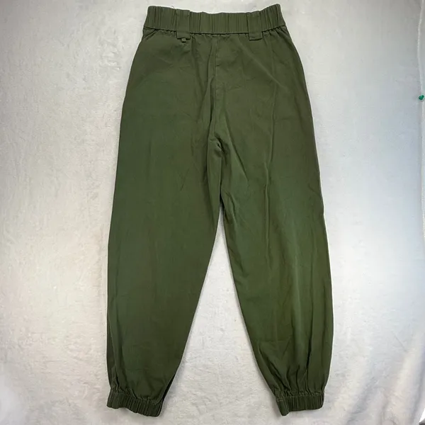 I.AM.GIA Olive Green‎ Joggers Pants Elastic Waist Casual Comfy Size L-flaw - Image 11