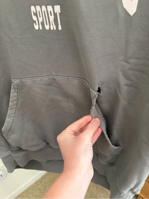 Anine Bing Harvey sweatshirt 100% cotton Small - Image 2