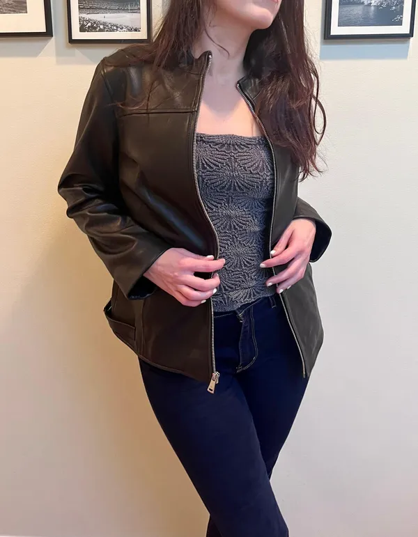 Ralph Lauren Leather Jacket - Image 8