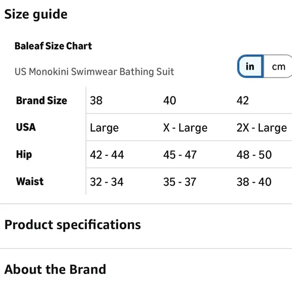 Baleaf Athletic One Piece Swimsuit Back Zip High Neck Training Sport Swimwear - Image 9