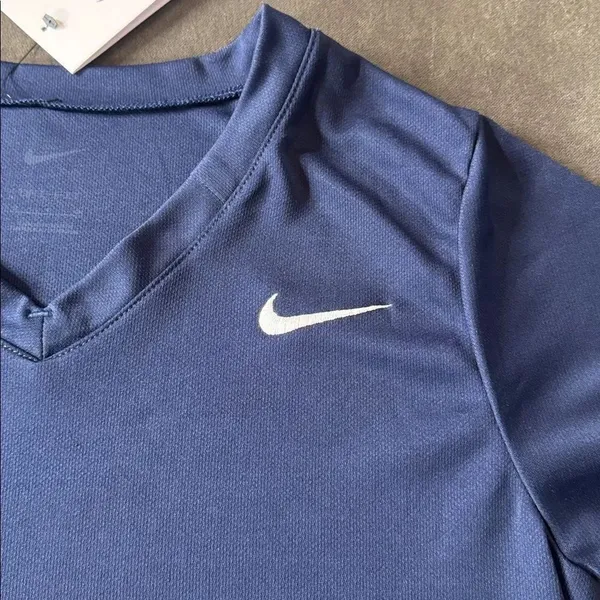 Nike Women’s Blue Club Speed Jersey Dri-Fit Short Sleeve Shirt SMALL NWT - Image 3