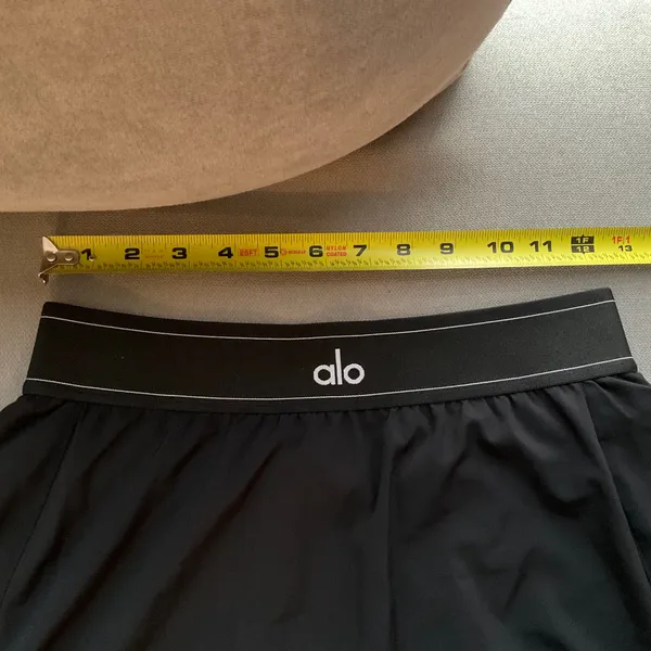 Alo Yoga Match Point Tennis Skirt Black S - Image 3