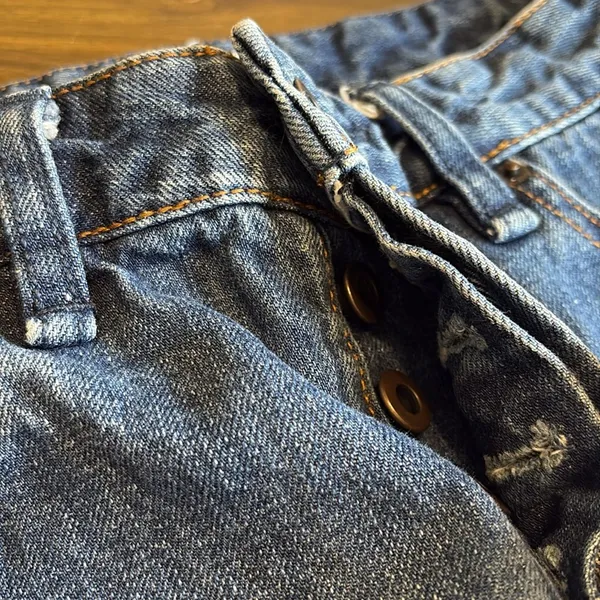 Free People Logan High Rise Cut Off Jean Shorts Distressed Button Fly Booty 26 - Image 14