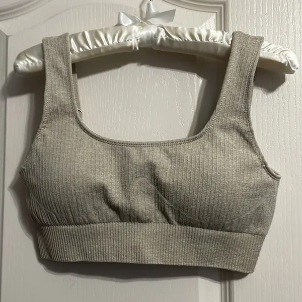 💖 NWOT‎ Tan Matching Activewear Set Bra & Leggings - Image 3
