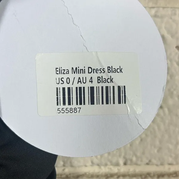 Princess Polly Eliza Black Strapless Dress size 0 NWT - Image 6