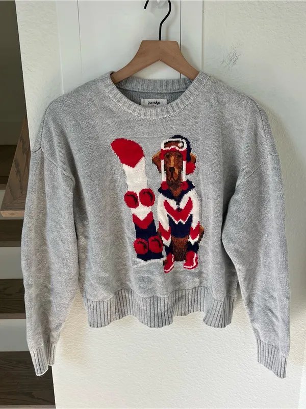 Anthropologie Porridge Jolene Pullover Sweater in Gray - Image 2