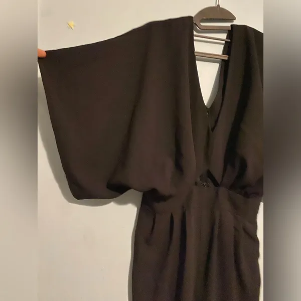 ASOS Black Long Sleeve Dress - Image 3