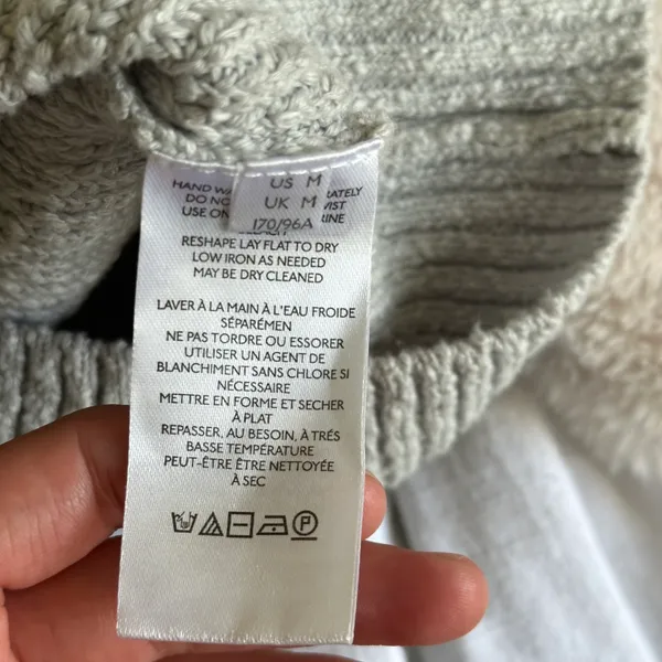 Free People NWOT Beach V-Neck Sweater Vest Penny Knit Top - Image 5