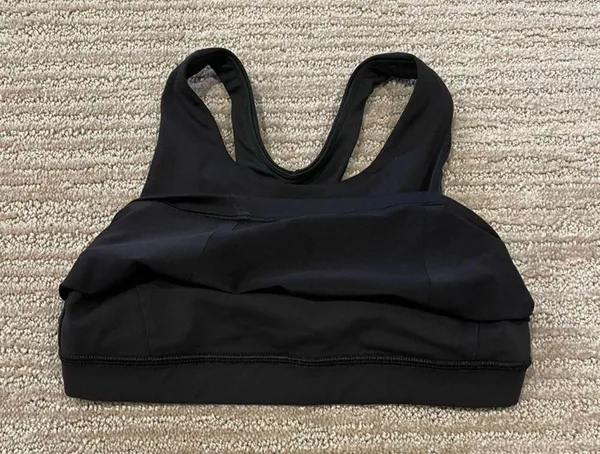 Lululemon Athletica Black Crop Top - Image 4