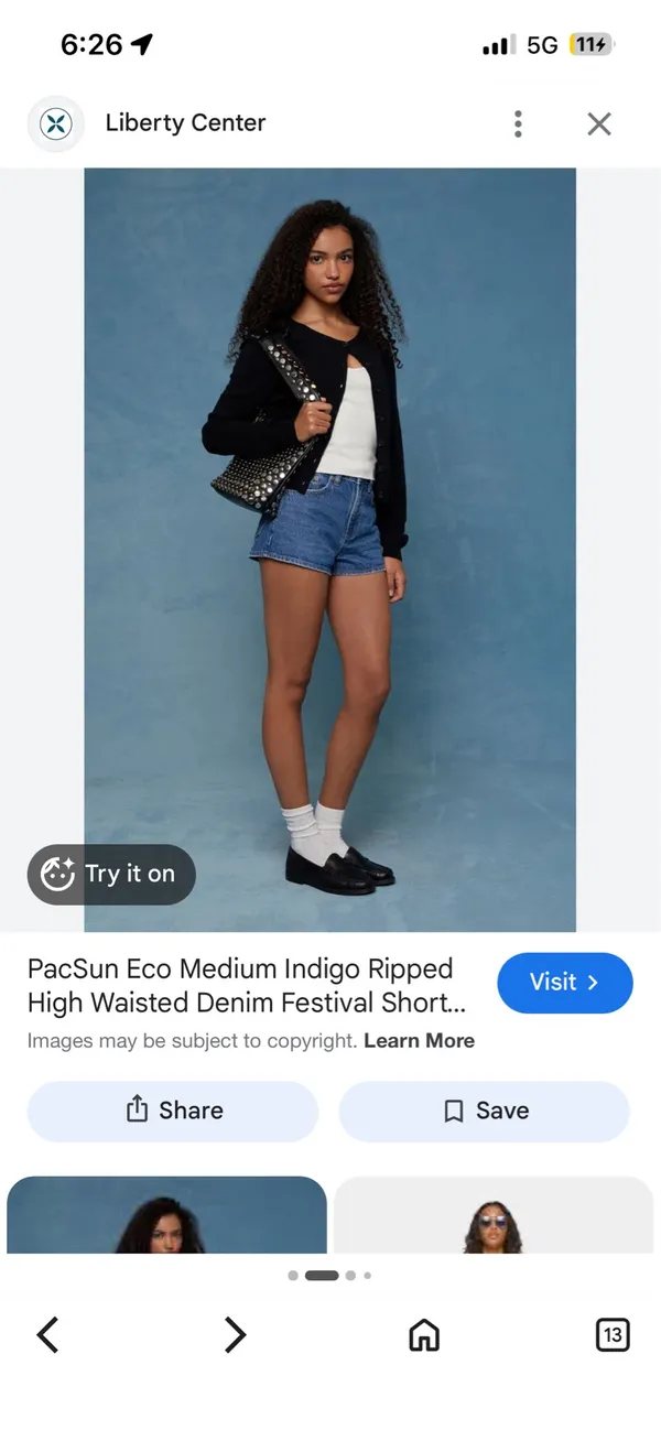 PacSun Denim Shorts - Image 3
