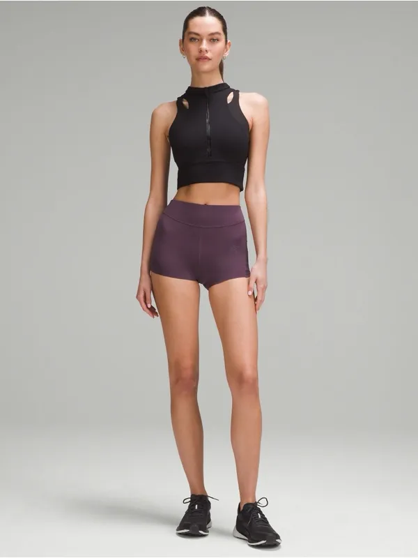 Lululemon Nulux Tight-Fit High-Rise Track Short 2.5" - Arctic Plum - 0 - Image 6