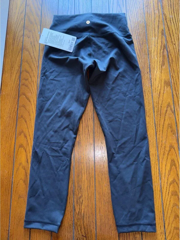 Lululemon Wunder Train High Rise 23” Black Size 6 NWT - Image 2